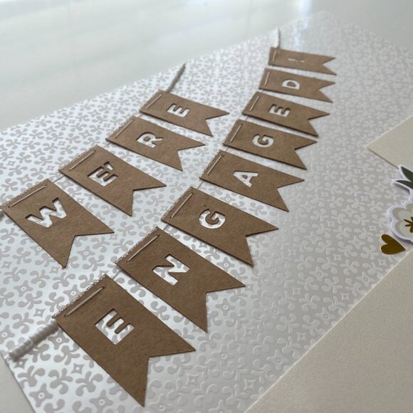 12x12 Premade Wedding Scrapbook, Bride and Groom Gift, Wedding Gift - Picture 4 of 15